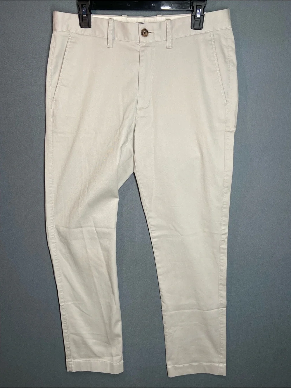 J. Crew Straight Chinos in Cream